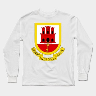 Coat of arms of Gibraltar Long Sleeve T-Shirt